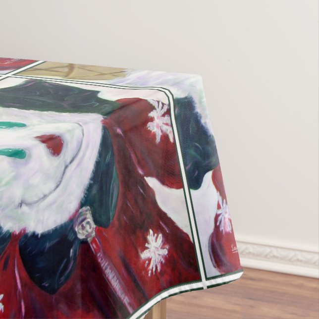 Jingle Bear Tischdecke (Beispiel)