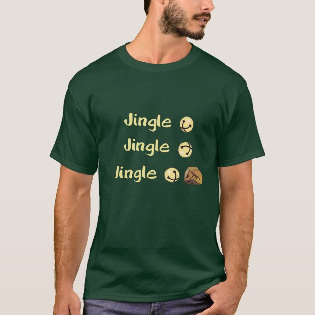 Jingle Bell-Felsen T-Shirt (Vorderseite)