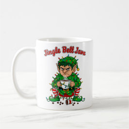 Jingle Bell Java Funny Elf Coffee Design Kaffeetasse