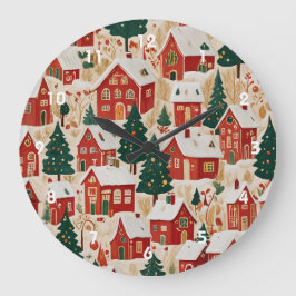 Jingle Bell Jubilee Große Wanduhr