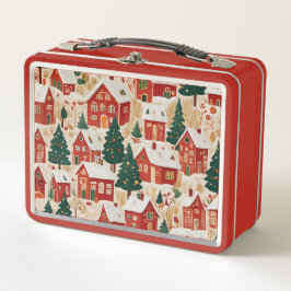 Jingle Bell Jubilee Metall Brotdose