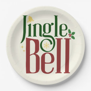 Jingle Bell Pappteller