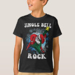 Jingle Bell Rock Santa Playing Gitarre Christmas F T-Shirt<br><div class="desc">Jingle Bell Rock Santa Playing Gitarre Weihnachten Weihnachten Weihnachten Weihnachten</div>