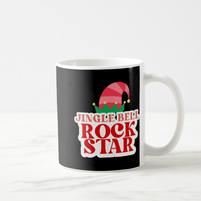 Jingle Bell Rock Star Christmas Toddler Baby T Shi Kaffeetasse (Rechts)