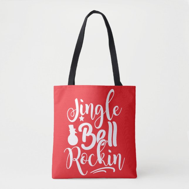 Jingle Bell Rockin Festive Red & White (Vorderseite)