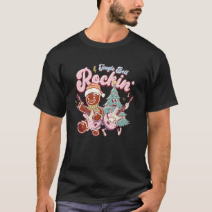 Jingle Bell Rockin' Weihnachtsbaum Gitarrist Groov T-Shirt