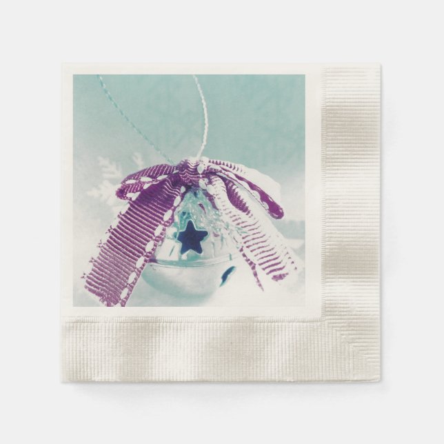 Jingle Bell Serviette (Vorderseite)