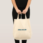 Jingle Bell Text Name Printed Grocery Geschenke Tragetasche<br><div class="desc">Jingle Bell Text Name Printed Grocery Geschenke Tote Bag. Eine Tasche ist eine praktische und Öko-freundliche Tasche, die speziell für den Transport von Lebensmitteln und anderen Haushaltsartikeln entwickelt wurde. Das Design einer Tasche ist in der Regel einfach und unkompliziert. Tasche sind robust, oft für die Hand- oder Schulterführung ausgelegt. Der...</div>