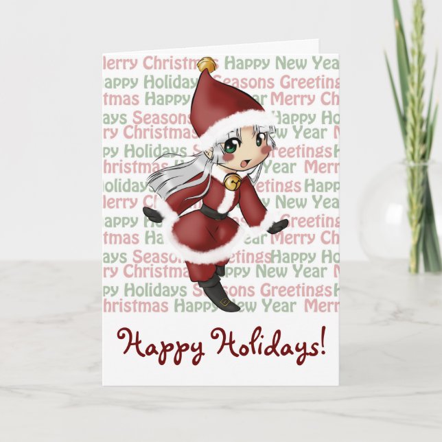 Jingle Belle Joy Card Feiertagskarte (Vorderseite)