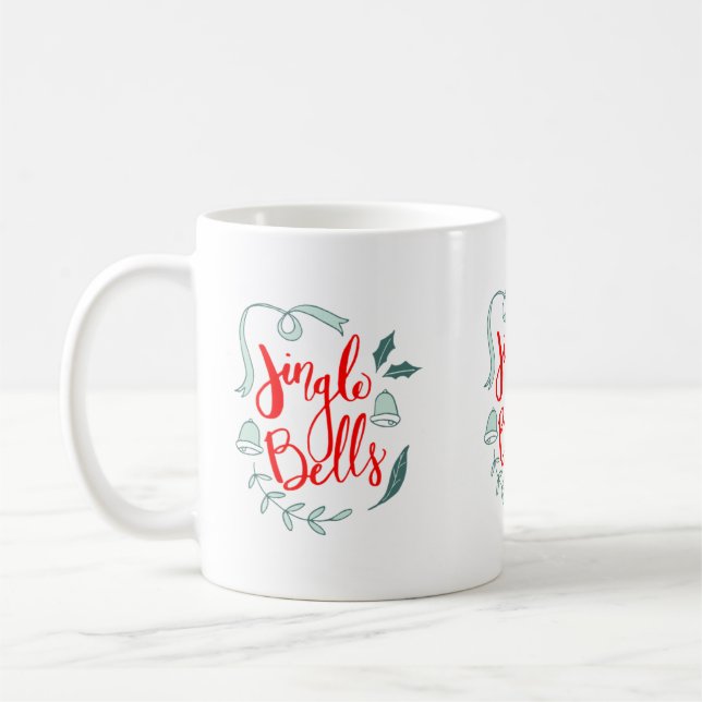 Jingle Bells Holiday Kaffeetasse (Links)