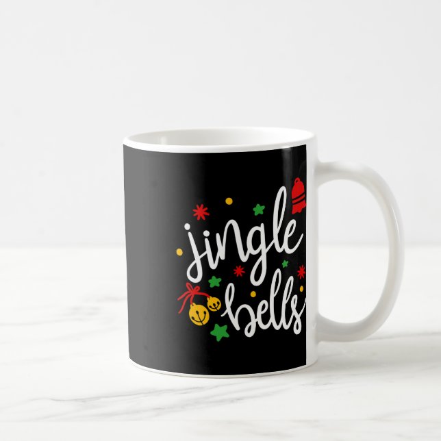 Jingle Bells Jingle All The Way Xmas Gift Christma Kaffeetasse (Rechts)