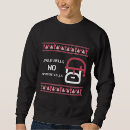 Jingle Bells no Copyright Cells Christmas Sweatshirt