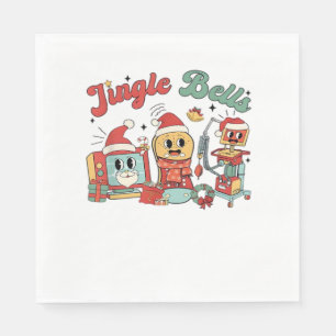 Jingle Bells Nurse, Christmas Nurse, Funny Weihnac Serviette