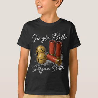 Jingle bells shells bullets christmaspng T-Shirt