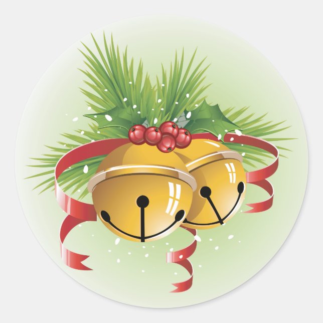 Jingle Bells Stickers (Vorderseite)