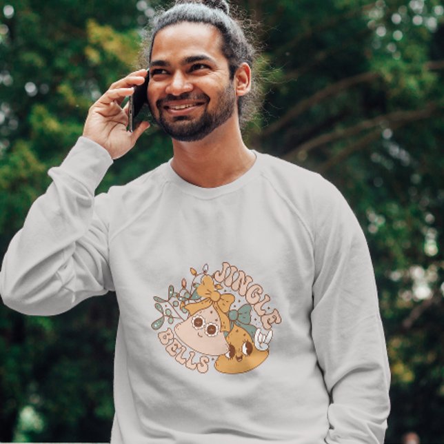 Jingle Bells Sweatshirt in Winter Holiday Season (Von Creator hochgeladen)