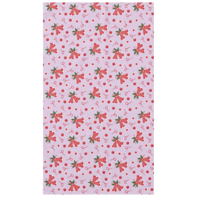 Jingle Bells Tischdecke (Vorderseite)