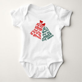 Jingle Bells Whimsy Baby Strampler