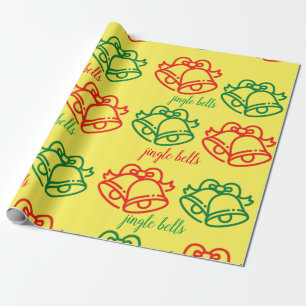 JIngle Bells Wrapping Paper Geschenkpapier
