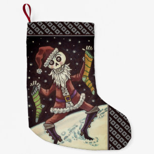 JINGLE BONES WEIHNACHTSMANN, FERIEN-SKELETT, GRUSE KLEINER WEIHNACHTSSTRUMPF