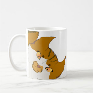 Jingle Claws Katze & Weihnachtsbaum-Feiertags-Tass Kaffeetasse