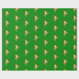 Jingle Claws Katzen-Feiertags-Geschenkpapier Geschenkpapier