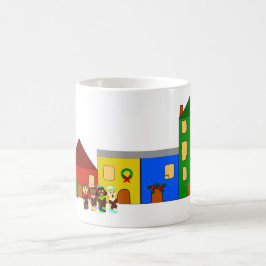 Jingle Claws Train Town Wraparound Mug #1 Kaffeetasse