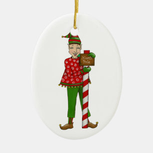 Jingle Elves "Horace" Keramikornament