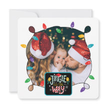 Jingle ganz (add your Fotos) Holiday Card