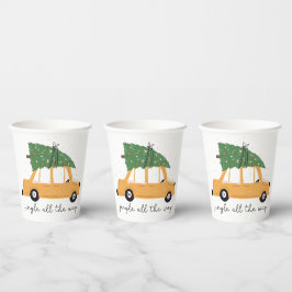 Jingle ganz The way Christmas Pappbecher