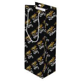 Jingle Geschenktüte Für Weinflaschen