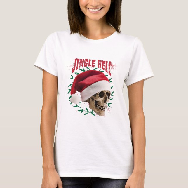 Jingle Hell Anti-Christmas T - Shirt (Vorderseite)