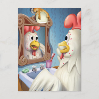 Jingle Jingle Little Gnome Chickenpox Postkarte