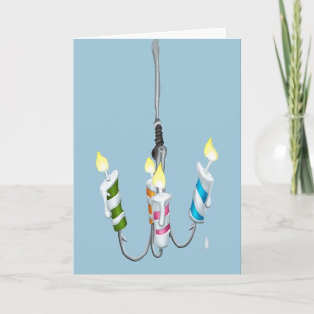 Jingle Jingle Little Gnome Happy Birthday Card Karte (Vorderseite)
