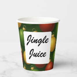 Jingle Juice Christmas Paper Cup | Festive Holiday Pappbecher