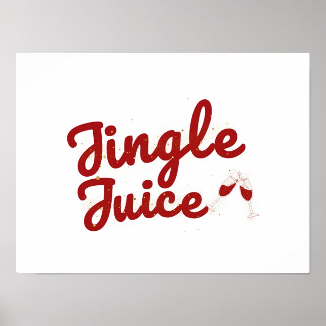 Jingle Juice, Holiday Party Poster (Vorne)