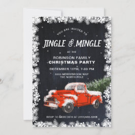 Jingle Mingle Christmas Party Einladung
