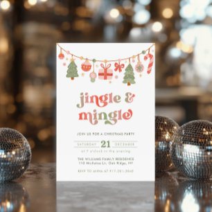Jingle & Mingle Christmas Party Einladung