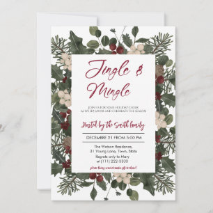 Jingle & Mingle Weihnachtsfeier  Einladung