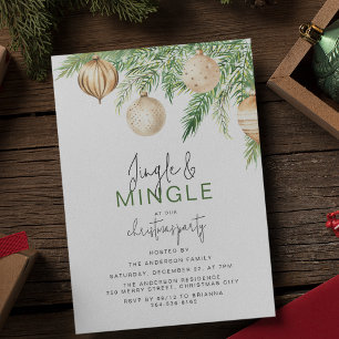 Jingle & Mingle Weihnachtsfeier Einladung