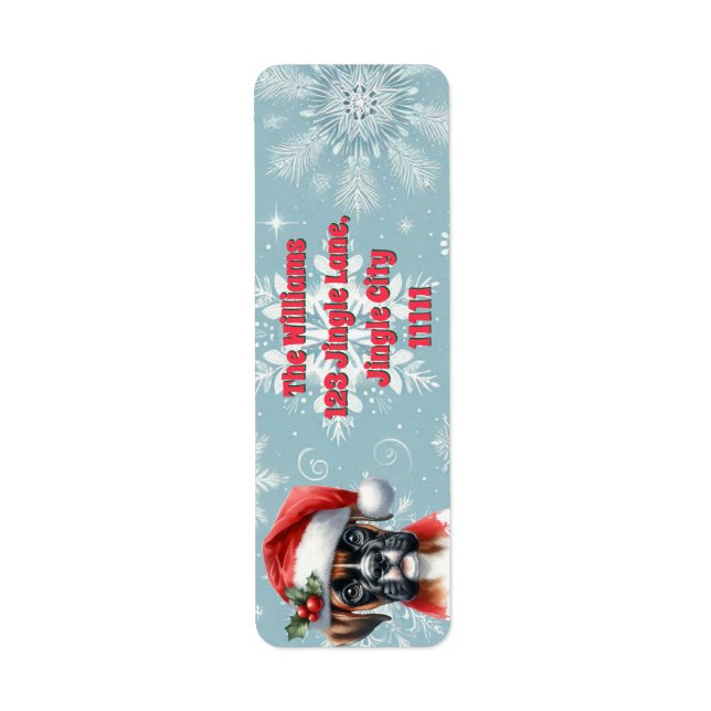 Jingle Paws and Boxer Dog Joy (Vorne)