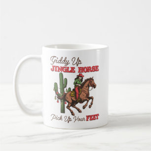 Jingle Pferd spendieren, Cowboy Kaffeetasse