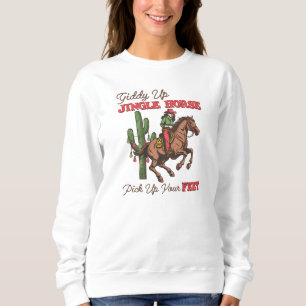 Jingle Pferd spendieren, Cowboy Sweatshirt
