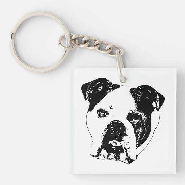 Jingle Pocket Face Schlüsselanhänger (Vorderseite)