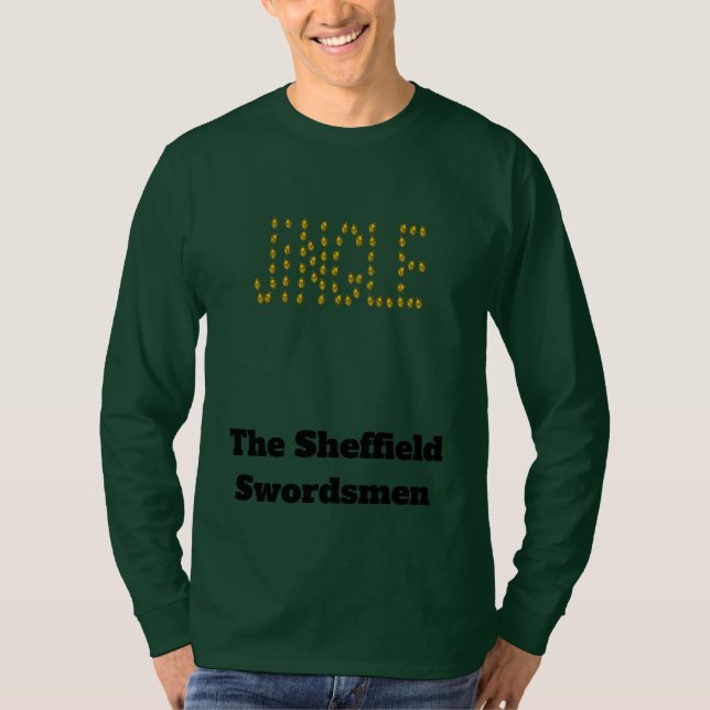 Jingle Text Written In Crotal or Pellet Bells T-Shirt (Vorderseite)