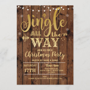 Jingle - The Way Christmas Party Einladung