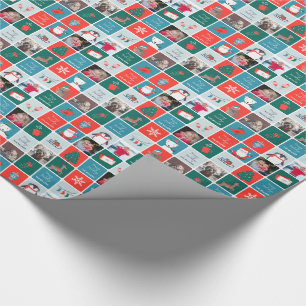 Jingle und Mingle Holiday Foto Giftwrap Geschenkpapier