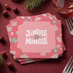Jingle und Mingle Weihnachten Untersetzer