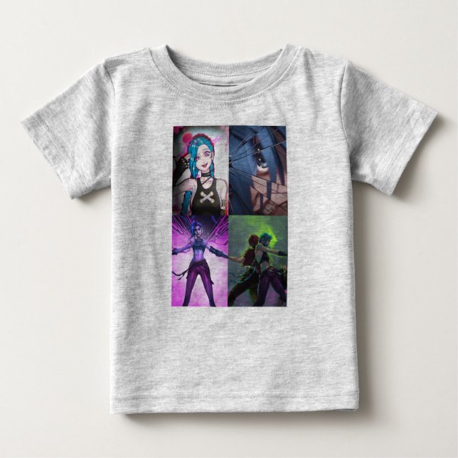 Jinx Arcane Boys Tshirt (Vorderseite)