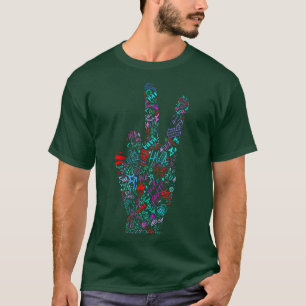 Jinx arcane graffitti peace T-Shirt